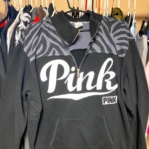 Victoria Secret PINK half zip pullover